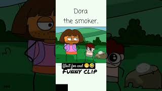 Dora the explorer 😂 short notyourtype angryprash rgbucketlist kirtichowanimationcartoon [upl. by Irah930]