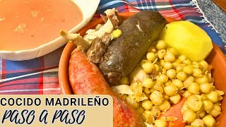 APRENDE A COCINAR el MEJOR cocido madrileño FÁCIL Y SABROSO [upl. by Margalit]