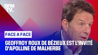 FaceàFace  Geoffroy Roux de Bézieux [upl. by Ait]