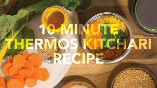 10Minute Thermos Kitchari  Maharishi Ayurveda amp Hot Lunch America [upl. by Angelina815]