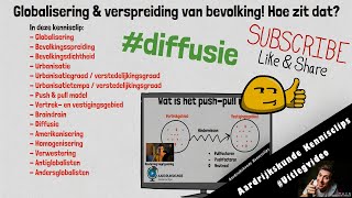 Culturele Globalisering amp van verspreiding van bevolking  Examentraining HAVO amp VWO  Wereld [upl. by Eniamsaj509]