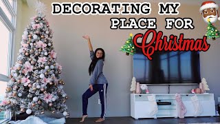 Decorating My Place For Christmas 2018  jasmeannnn [upl. by Ardek]