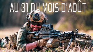 AU 31 DU MOIS DAOÛT  Chant Militaire ⚔️🇫🇷 avec paroles [upl. by Damiano572]