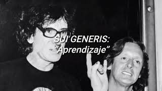 Sui Generis  Aprendizaje Letra [upl. by Opaline]