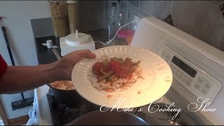 MUST SEE  Mediterranean Fasolia Meat Rice amp Green Beans Recipe [upl. by Annaej]