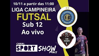 ITAMARATY NA LIGA CAMPINEIRA FUTSAL SUB12 [upl. by Arahset]