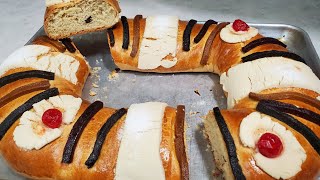 Como hacer esta 👇 deliciosa rosca de reyes [upl. by Korie]