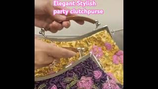 Elegant Stylish party purse shortsfashion clutchpurse 3minuteshorts shorts shortsfashion yt [upl. by Aivartal46]