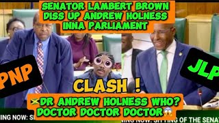 🇯🇲🛑DONT CALL HOLNESS NO DOCTOR” SENATOR LAMBERT BROWN TELL AUBYN HILL [upl. by Algernon920]