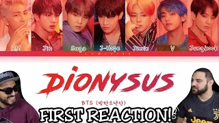 BTS 방탄소년단  Dionysus Color Coded Lyrics 가사  FIRST REACTION [upl. by Hoon]