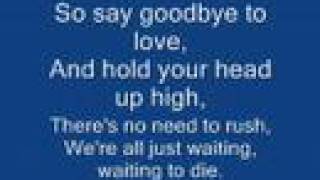 City And Colour  Waiting  Lyrics [upl. by Crelin]