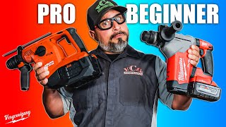 DeWALT Milwaukee Bosch Hilti Rotary Hammer Drill Comparison [upl. by Jeb683]