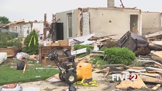 Relief efforts continue for Celina tornado victims [upl. by Zurciram855]