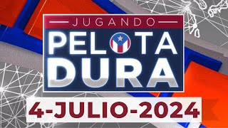 JUGANDO PELOTA DURA 4JULIO2024 [upl. by Warfourd]