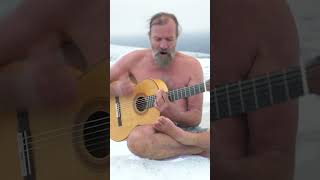 Wim Hof jamming in Iceland [upl. by Koss227]