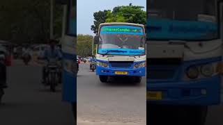 TNSTC MASS ENTRY bus shortsfeed trending [upl. by Eihs]