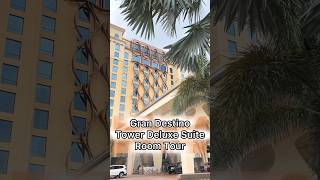 ROOM TOUR Disneys Coronado Springs Resort Gran Destino Tower  Tower Deluxe Suite 550 CLUB LEVEL [upl. by Monie744]