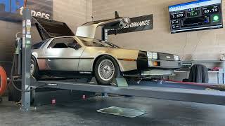 DeLorean with Chevrolet lv3 v6 dyno run￼ [upl. by Eirellav176]