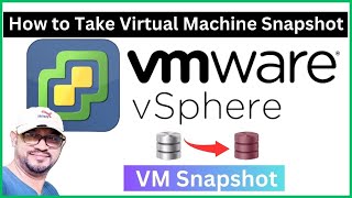 How to Take Virtual Machine Snapshot in VMware vSphere   Snapshot Explanation in ESXI [upl. by Nitsew]