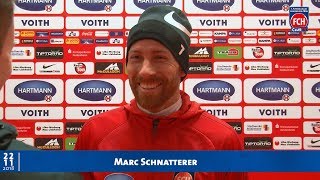 Marc Schnatterer vor dem Heimspiel gegen den SC Paderborn [upl. by Enyaw]