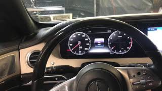 2019 2018 Mercedes S class S450 S550 S560 service reset [upl. by Goodkin884]