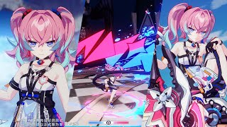 Honkai 56  Fervent Tempo 8bit Fever outfit Gameplay  Beta v1 [upl. by Eerak]