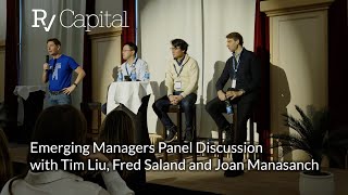 Emerging Managers Panel Discussion with Tim Liu Fred Saland and Joan Manasanch [upl. by Luemas153]