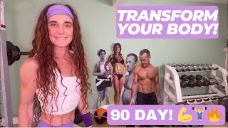 90Day LIVE Weight Loss amp Strength Challenge Transform Your Body [upl. by Ihcehcu]