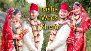 Nisha K C Wedding Video at Rakhu Bhagawati Myagdi Nepal [upl. by Nnil955]