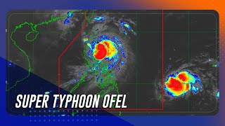 Ofel now a super typhoon Signal 5 up in Cagayan  TeleRadyo Serbisyo [upl. by Arodnahs]