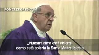 HOMILÍA DEL PAPA FRANCISCO ¡VEN ¡VENquot TODOS LOS DÍAS DE ADVIENTO SEÑOR JESÚS [upl. by Rraval]