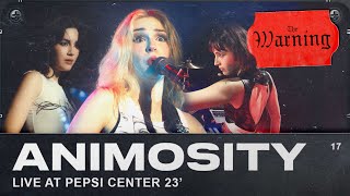 The Warning  Animosity Live from Pepsi Center CDMX [upl. by Ddene]