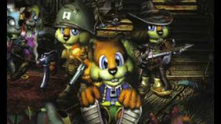 Conker Live and Reloaded Music  Game Over Quality Game Rip Soundtrack [upl. by Icyaj]