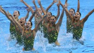 Russia Wins synchronized swimming Gold Medal 2012 London Olympics [upl. by Amilas]