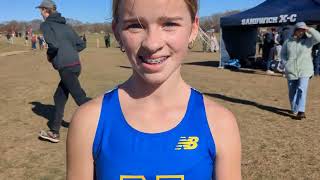 Norwell frosh Katherine Murray claims Div 3A title [upl. by Josler336]