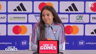 quotConf de Gonesquot avec Delphine Cascarino  Olympique Lyonnais [upl. by Ecnedac159]