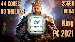 Самый производительный PC на Xeon 🔥 44 ядра 88 потоков 256GB DDR4 🔥 TOP PC AliExpress Edition 2021 [upl. by Aileduab681]