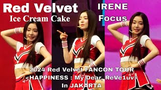 4K 60P Red Velvet Ice Cream Cake IRENE Fancam My Dear ReVe1uv Fancon in Jakarta 240907 [upl. by Cheyne896]