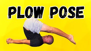 How to Do Plow Pose  Halasana for Beginners [upl. by Lindy]