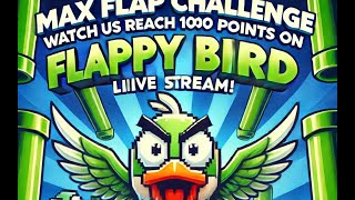 Flappy Bird 1000 Livestream [upl. by Htederem]