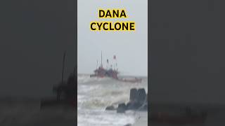 Dana Cyclone 🙀 Effect Like this Tornado High wave Cyclone Digha Odisha Puri [upl. by Tabina]