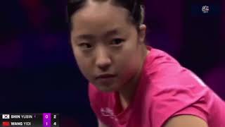 Yubin Shin vs Yidi Wang  WS QF  WTT Champions Frankfurt 2024 [upl. by Unders]