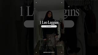 1 Leggins  2 Looks ootd leotrend fashion [upl. by Rolfe657]