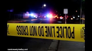 Raw Video Antioch Police Investigate Shooting on Cavallo Road [upl. by Lebanna]