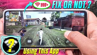 This App Can Fix Free Fire High Ping Lag [upl. by Ariamoy]