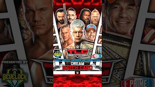 WWE TLC 2024  Dream Card v4 Bevelock Shorts TLC TLC2024 DreamCard [upl. by Allehs165]