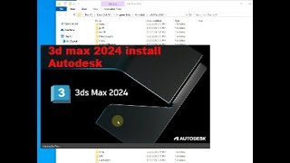 3d max 2024 install Autodesk [upl. by Mireielle]