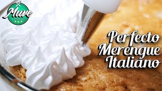 Cómo hacer un MERENGUE ITALIANO FIRME paso a paso  Muve Flavors [upl. by Dilks988]