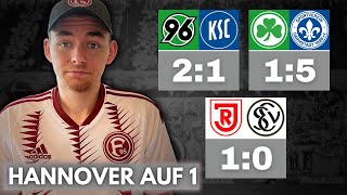 HANNOVER KLETTERT AUF PLATZ 1 🥇😱 [upl. by Nellad]