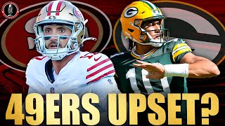 Can The 49ers UPSET The Green Bay Packers With Brandon Allen At QB  Krueger amp Peacock [upl. by Onirefez477]